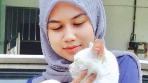 Kucing sembuh daripada penyakit sporo