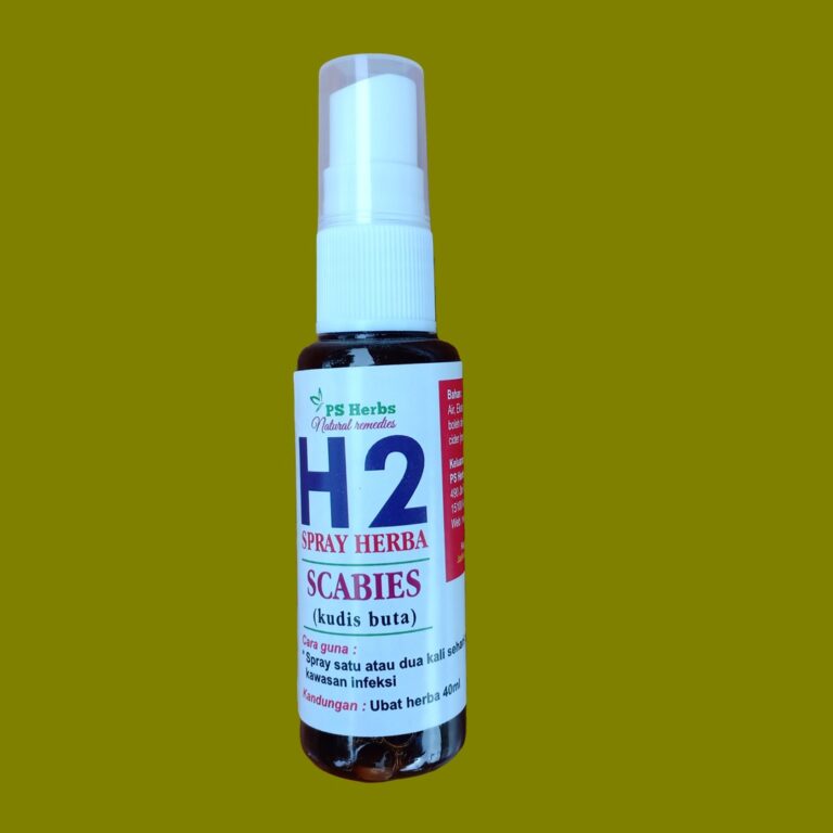 Spray H2 - Ubat PS herbs untuk penyakit kulit manusia