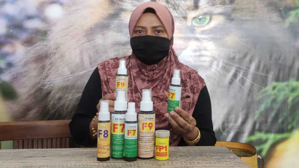 Pemilik Grooming pet perlis dan uabt PS Herbs - dapat ubat di sini