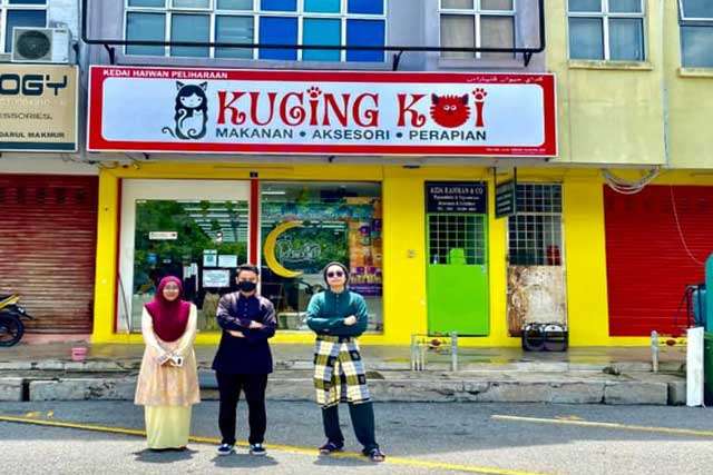 Kedai Kucing Koi di Temerloh Pahang