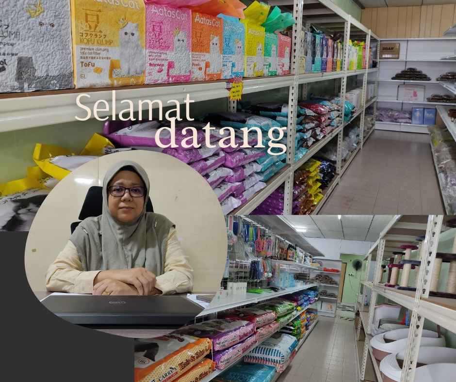 Selamat datang ke Amie Pet Shop Besut. Memenuhi keperluan haiwan kesayangan anda