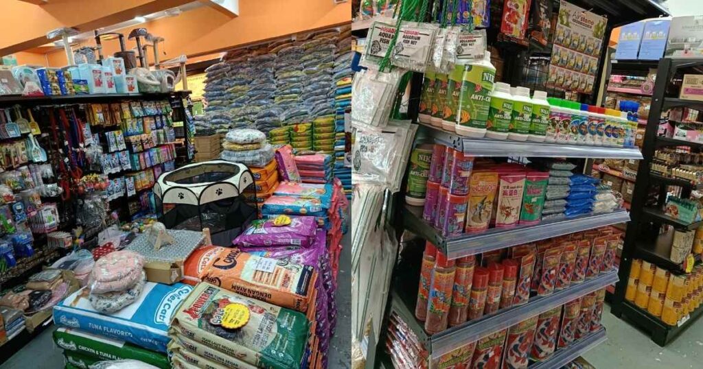 Telipok Pet Shop Menggatal Sabah ada pelbagai barangn keperluan untuk haiwan peliharaan.