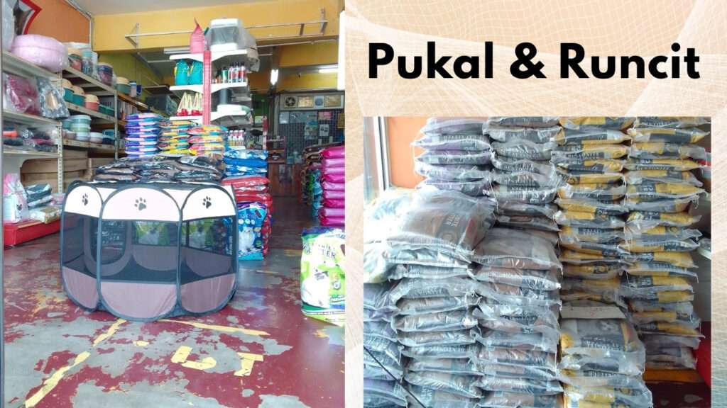 Hazza Pet Store menjual keperluan pet secara runcit dan pukal